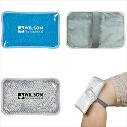 JH9433 Plush Gel Beads Hot/Cold Pack With Custom Imprint